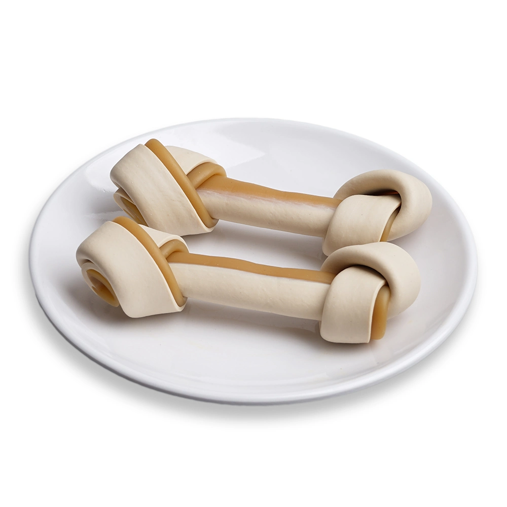 Dental Knotted Bone Pet Treats Dog Food