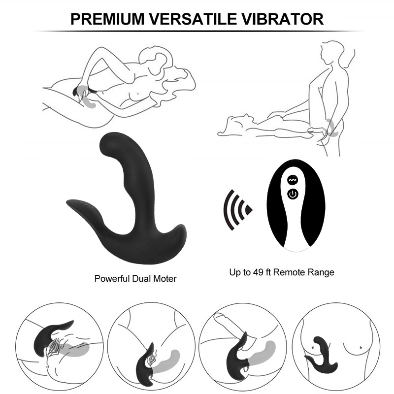 Sexbay Remote Control Prostate Vibrator for Penis Vagina