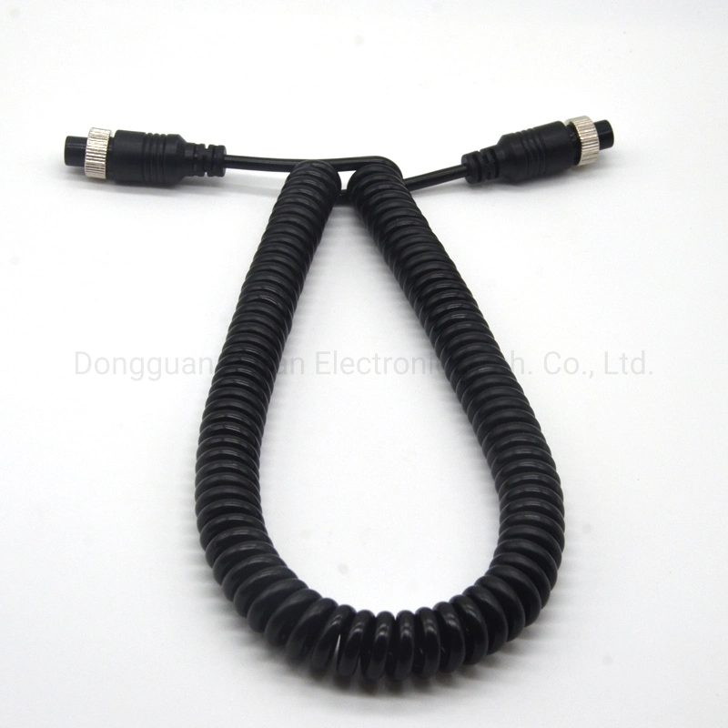 Stretch Spring Wire Truck Reversing Image Display Camera Extension Cable