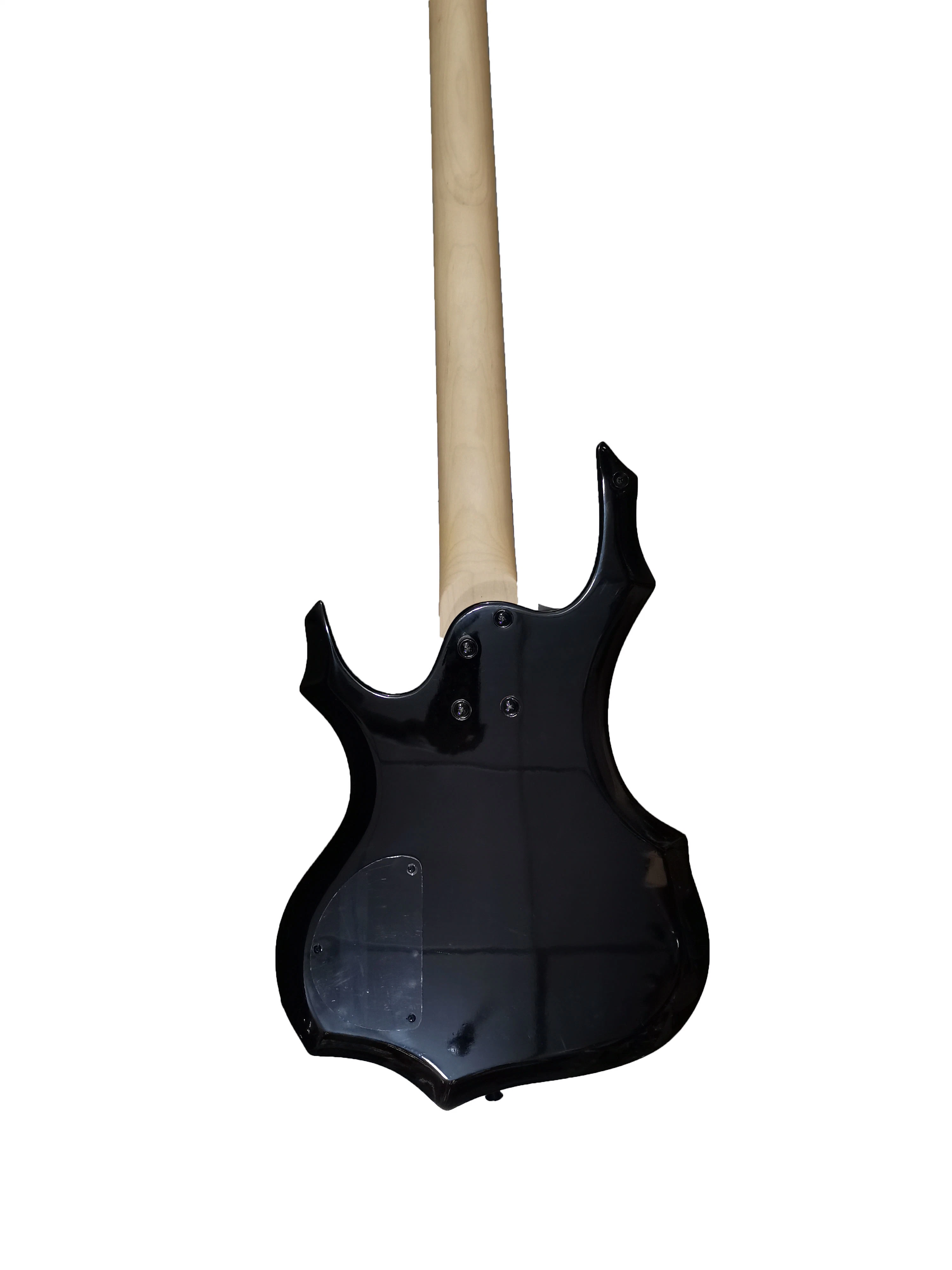 E-Gitarre Shaped Flame Praxis Gitarre Performance 4-Saiter Bass Gitarre