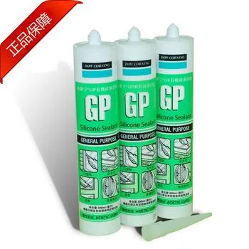 GP vidro acético de uso geral Pool RTV silicone selante Silicone aderente com preço reduzido