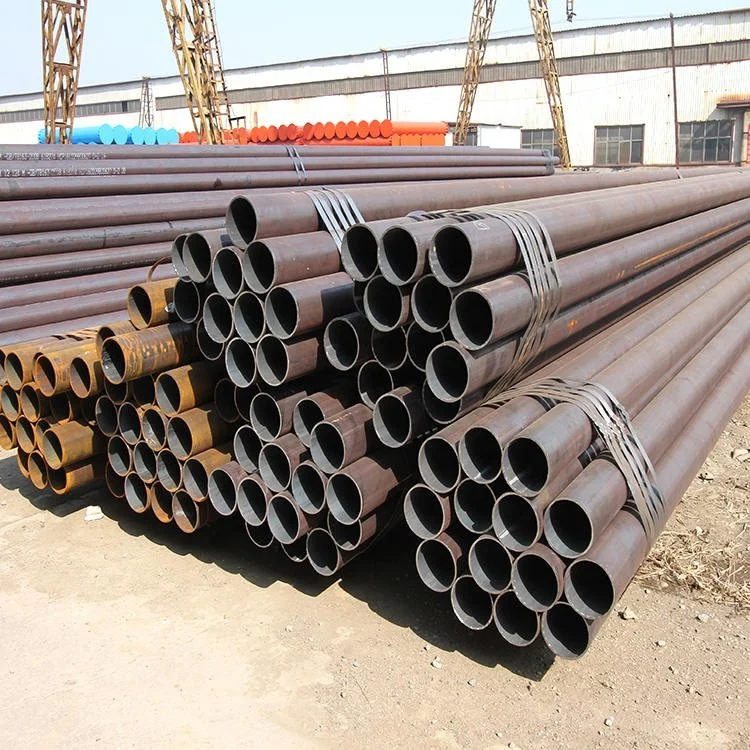 Prime Quality Hot Rolled Carbon Seamless Steel Pipe St37 St52 1020 1045 A106b Fluid Pipe