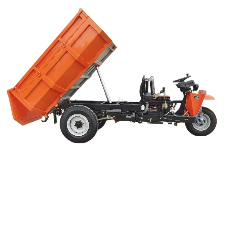 Cargo Tricycle Electric with 3 Wheeler 3ton Motorcycle Mining Electric Tricycle