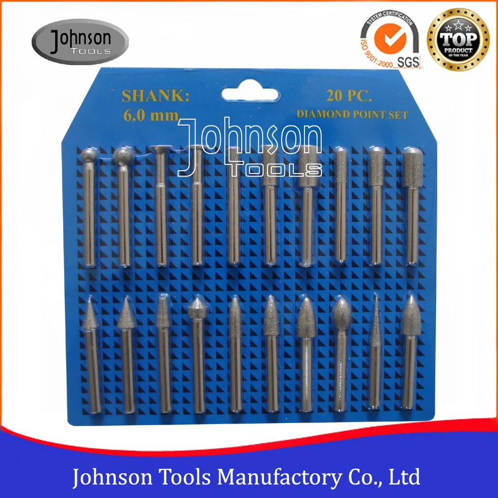 Electroplated Diamond Mounted Point Series for Grinding