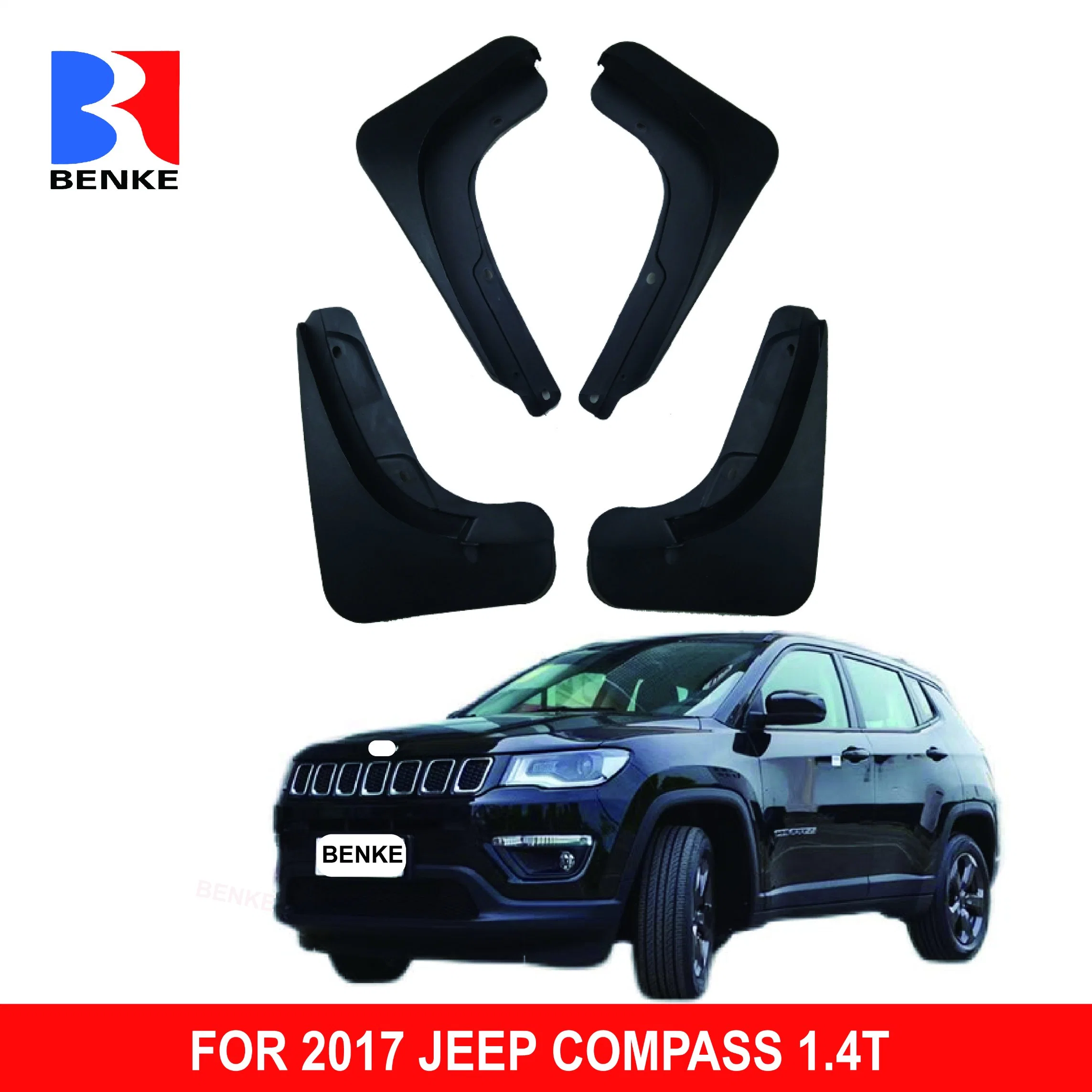 Las faldillas Jeep Grand Cherokee Kit protector contra salpicaduras de barro 4 delanteros y traseros juego de PC / Jeep Grand Cherokee Renegade / Brújula / Patriot barro aleta guardabarros mariposa