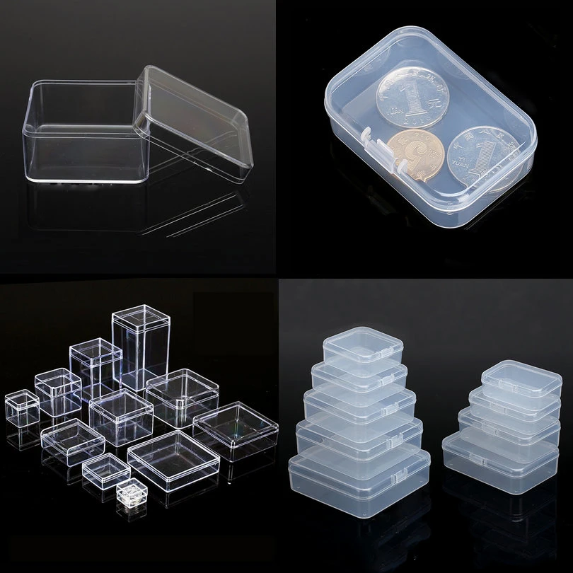 Chinese Wholesale/Supplier Clear Plastic Case Lid Food Container Jewelry Packaging Gift Storage PP Tool Gift Organizer Plastic Box