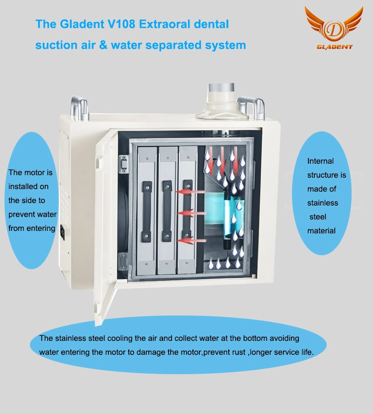 Dental Extraoral Suction System Machine