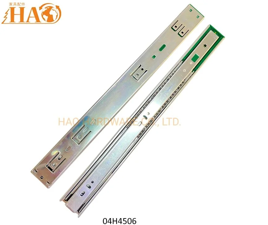 Full Extention Soft Closing Cabinet Drawer Slide Noiseless Guide Glides Cabinet Runner