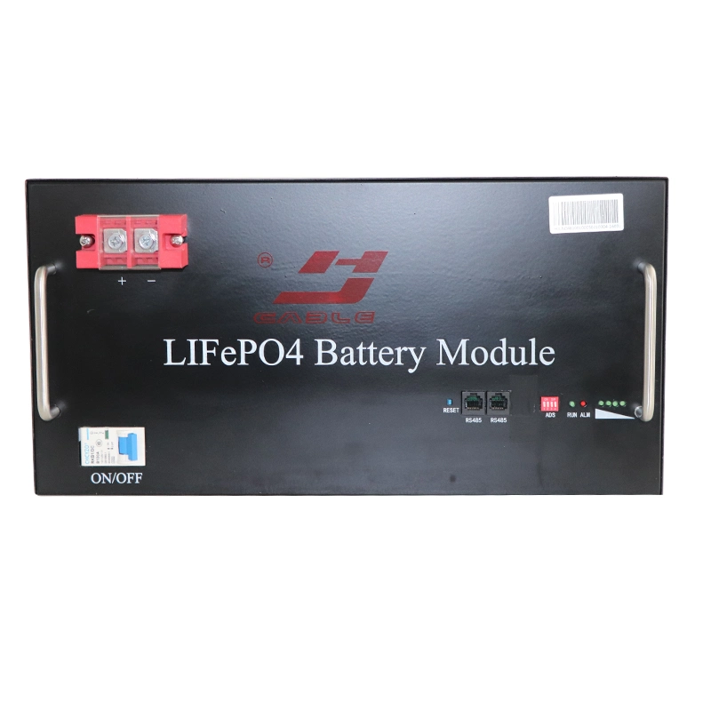 2000 Los tiempos de ciclos de baja temperatura solar 48V 100Ah batería de litio Pack puede personalizarse Large-Capacity Batería de litio