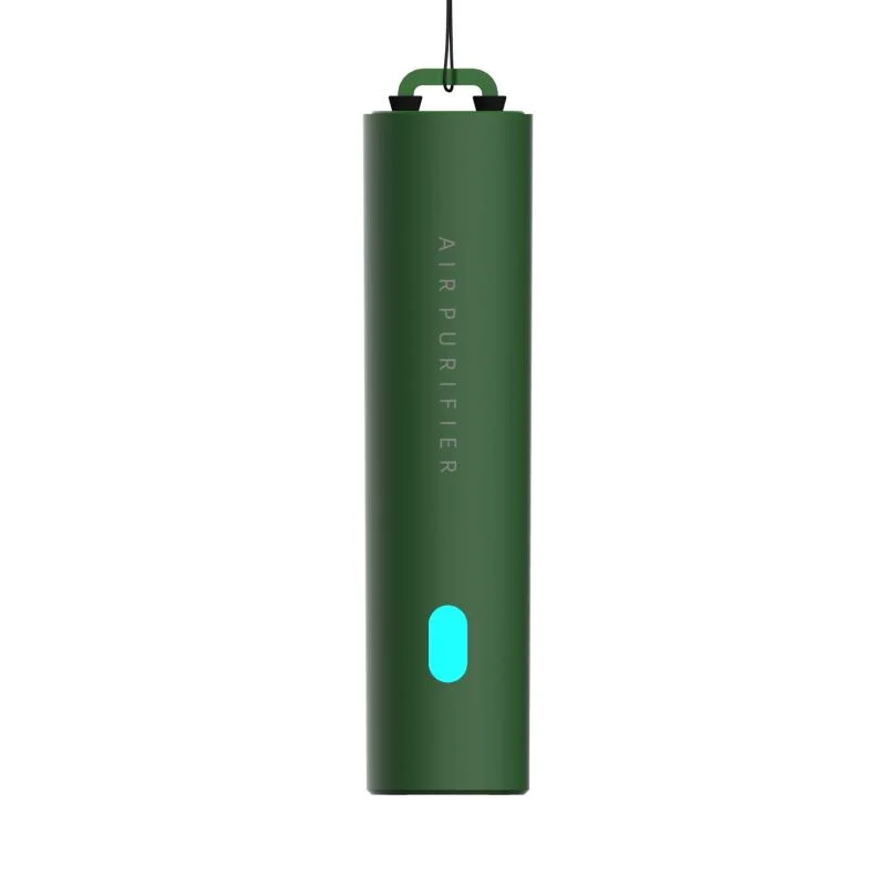 Portable Rechargeable Wearable Negative Ion Generator Necklace Air Purifier Pendant Electric Mini