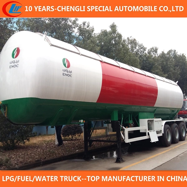 ASME Standard LPG Tank Trailer 50cbm LPG Tank Trailer