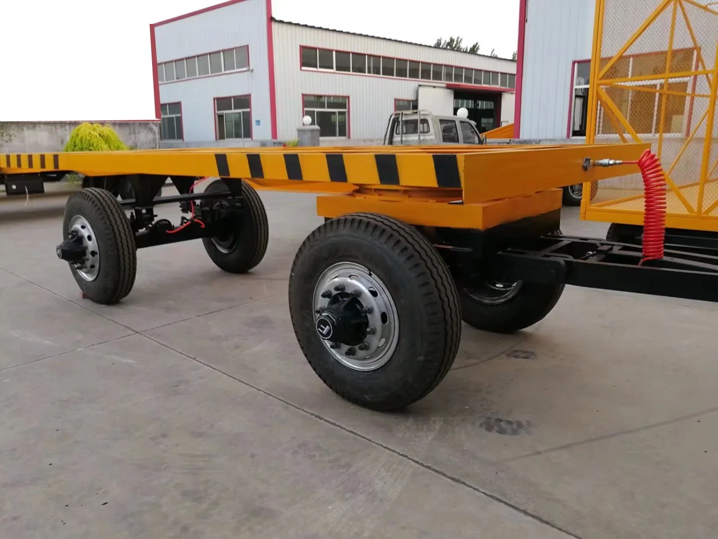 Large Capacity Light Loading Small Truck Trailer CE Certified Transport Trailer Small Trailer