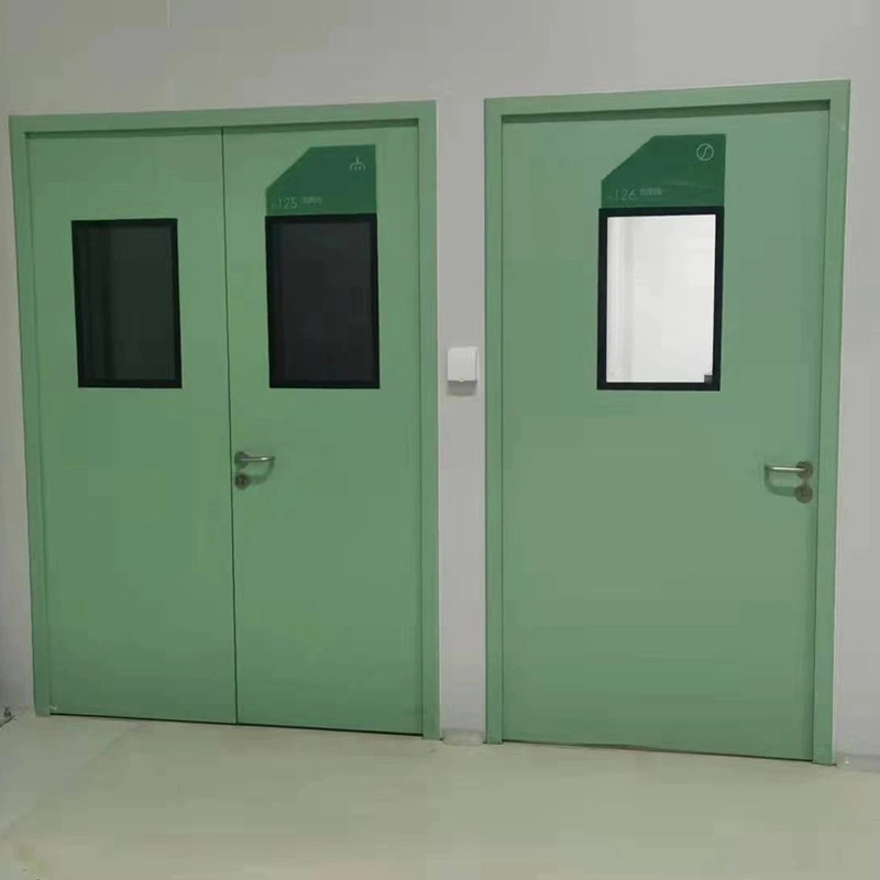 Steel Laboratory Sealed Fireproof Double-Opening Single-Opening Cleanroom Door