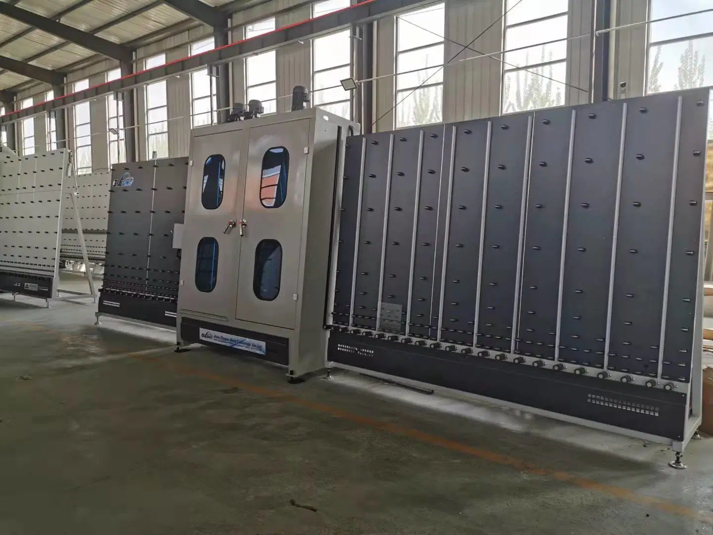 Glasino High quality/High cost performance  Glass Vertical Washer Washing Cleaning Machine for Insulating Glass Window Processing Production Line