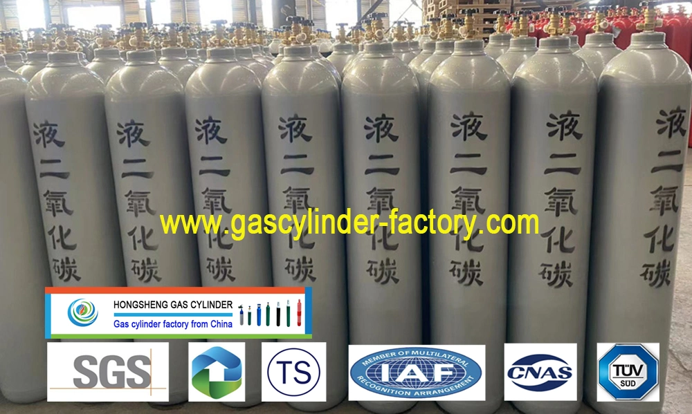 Oxygen Bottle/ CO2 / Argon/Nitrogen/Helium/Sf6/N2o/ Air Seamless Steel Gas Tanks