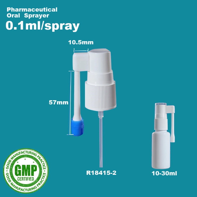 Colocar 10-30ml frasco bloqueo de tornillo 0,1 ml/Spray pulverizador de garganta