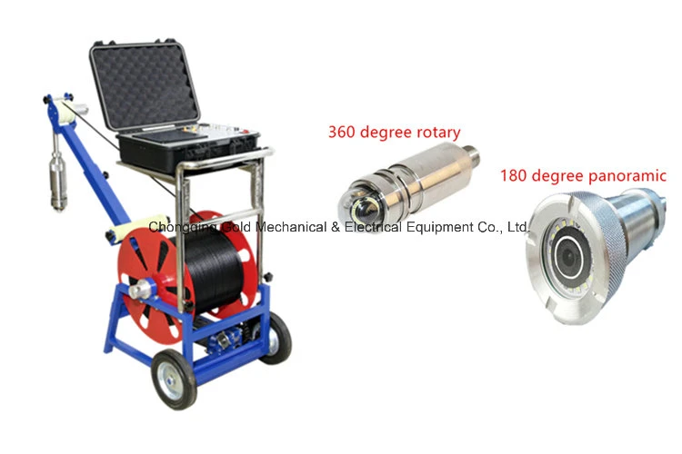 Borehole Camera 500m Underwater Borehole Inspection Camera Downhole Camera Well Log Camera and Water Well Camera