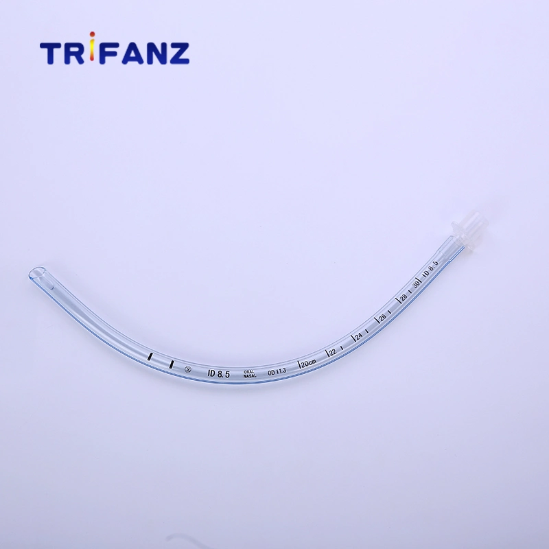 Disposable Oral Style/ Nasal Style Endotracheal Tube PVC ISO Single Use Cuff Uncuff 2.0-10.0mm Murphy Eye Style Latex Free