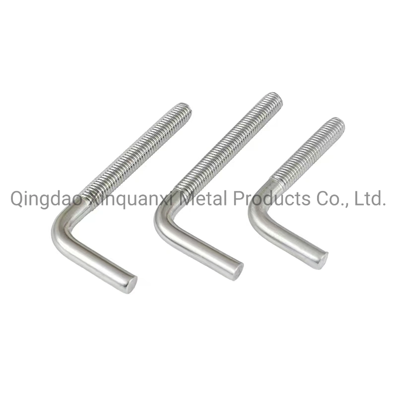 Stainless Steel L Type Screw Hooks L Shape Screw Whole