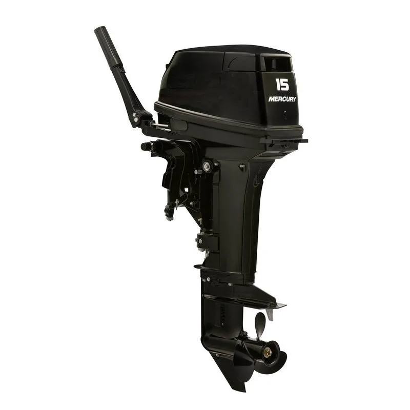 2-Cycle 15.0HP Water-Cooled Gasoline Outboard Motor Outboard Engine Machine Engine