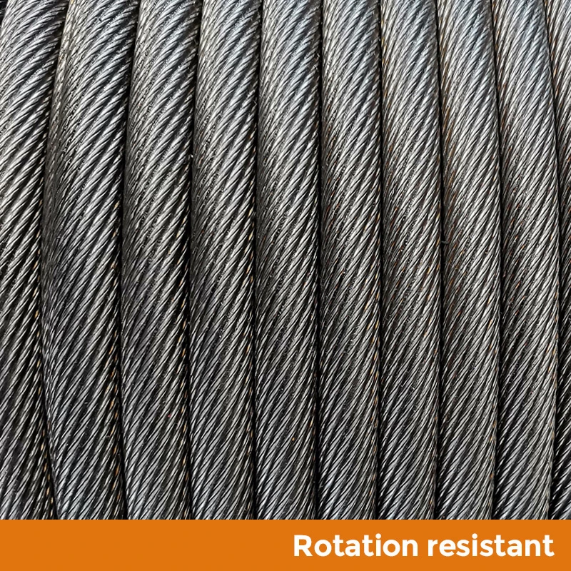 35W*K7 35wxk7 Same as Dyform 34lr High Performance Compacted Rotation Resistant Steel Wire Rope 28mm 30mm 32mm 34mm 36mm