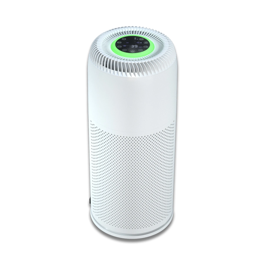 L'Europe meilleur vendeur Accueil Air Purifiers DC filtre HEPA purificateur d'air moteur de ventilateur avec la lumière UV pour les Bactéries Virus