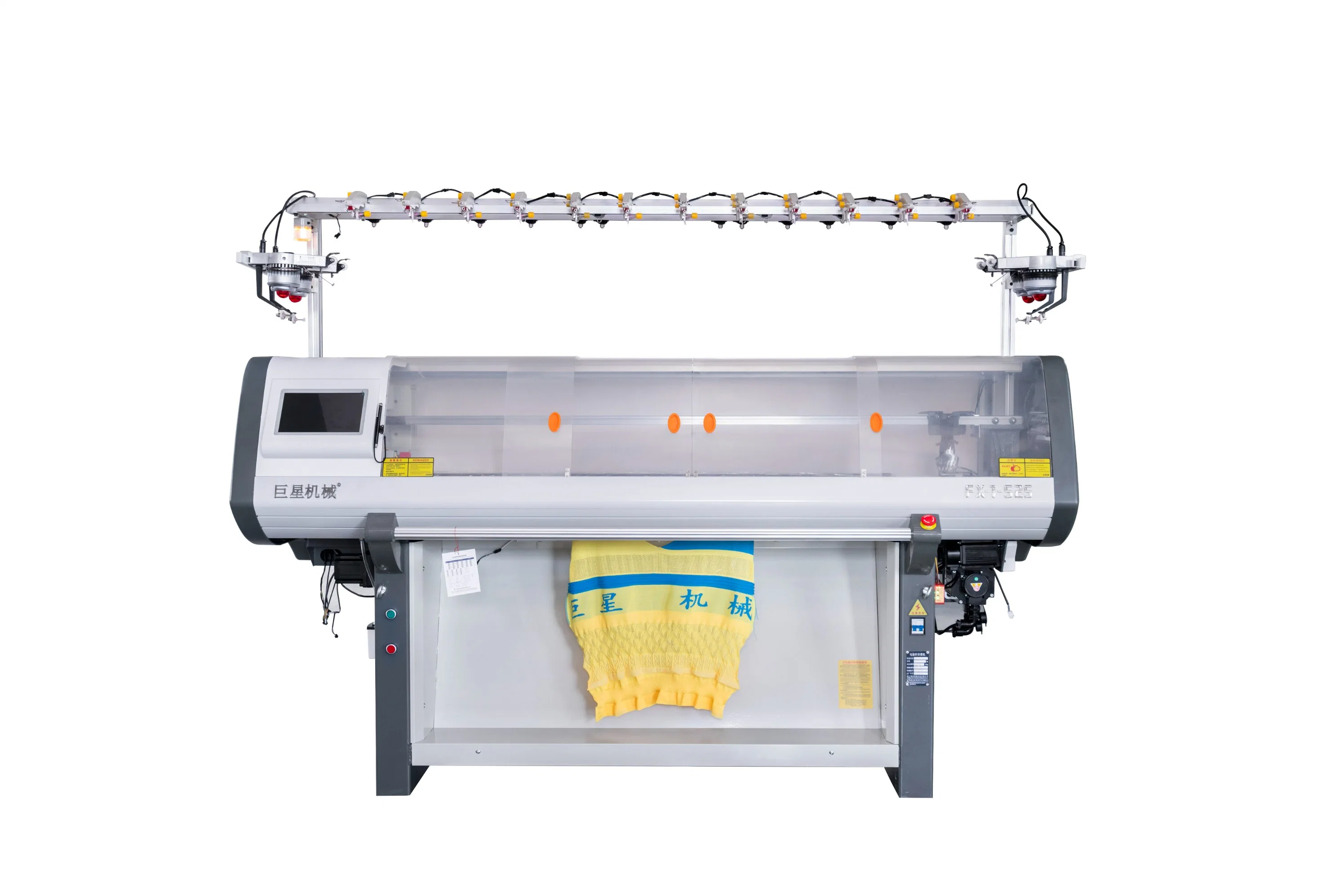 Factory Single Carriage Jacquard Quick Loom Kit Knit Stitch Sewing Flat Knitting Machine