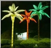 Для использования вне помещений пейзаж 3 м выше искусственных LED Palm Tree