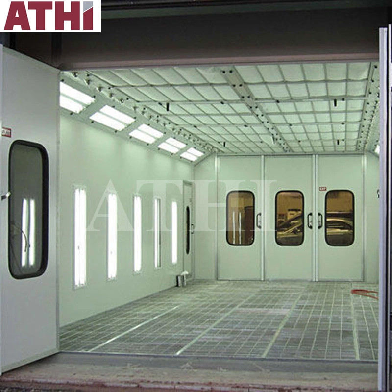 Automatic and Manual Type Sand Blasting Booth Spray Painting Booth Drying Room Complete Production Line