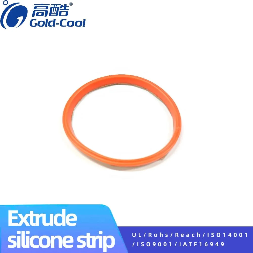 Extruded Silicone Rubber Sealing Strip Waterproof Silicone Rubber Gasket for Sealing Applications