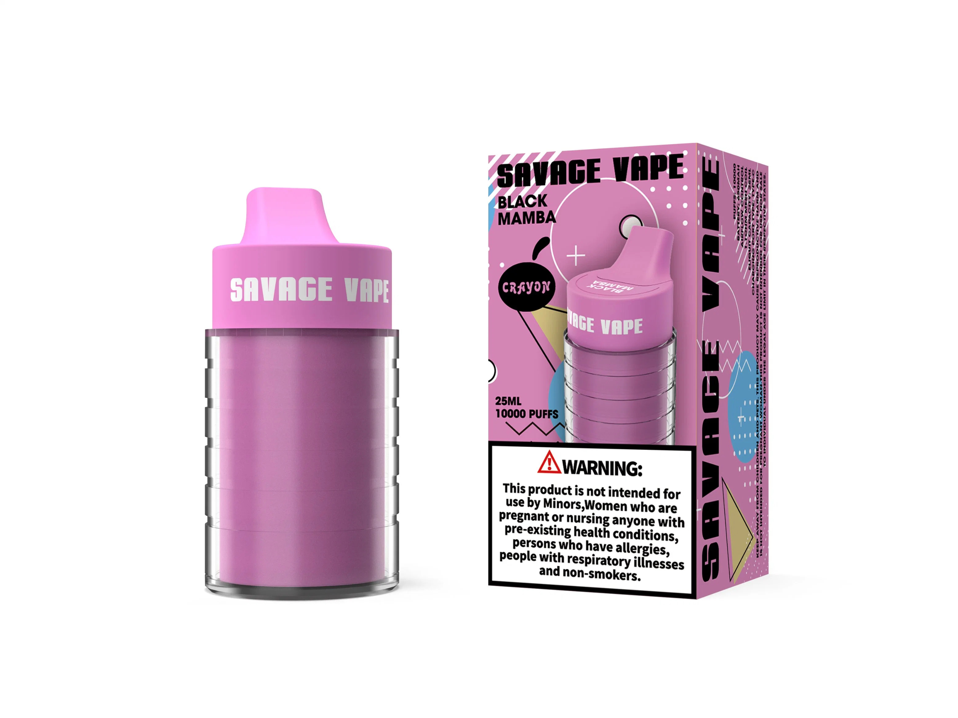 Stock disponible Savage crayon Vapes10K puffs E cigarette Disposable/Chargeable Vape Flacon de 6000 Coca-Cola 8000 5% Max Cup 10K Puff VAPE