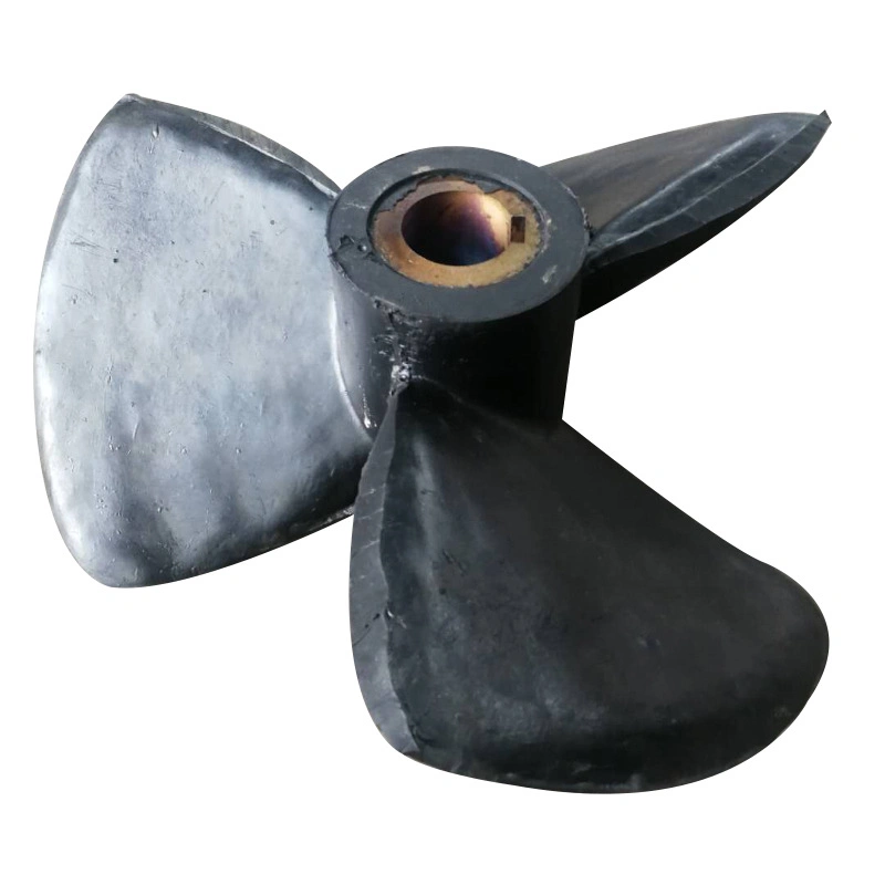 Natural Rubber Impeller Rubber Part Rubber Lined Impeller for Water Pump