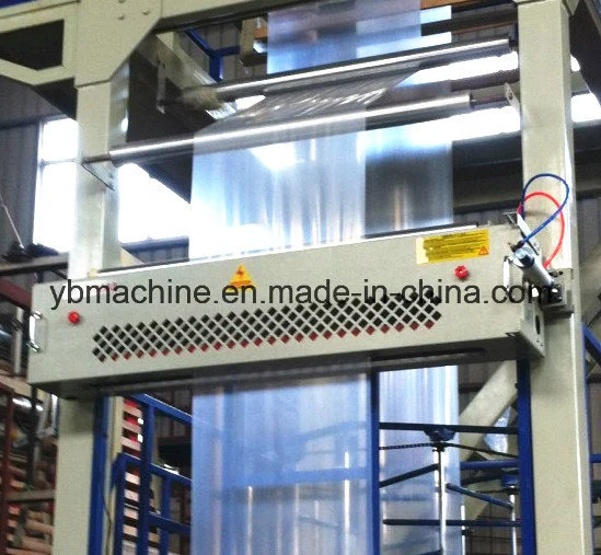 Double Layer Rotary-Die Head PE Film Blowing Machine for T Shirt Bags with Flat Bags