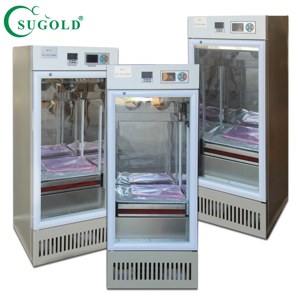 Laboratory Vertical Type Thermostatic Refrigerated Orbital Shaking Incubator with LCD Display