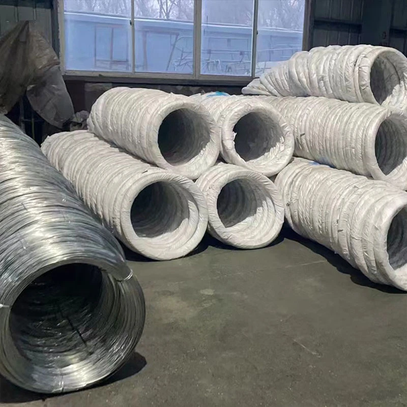 Rendimiento de alta calidad/alto costo a bajo precio 21 22 20 Bwg Q195 Cable de enlace de Gi de hierro galvanizado en caliente de alambre de acero Alambre Galvanizado Alambre de hierro galvanizado Bwg8-34 Industrial Precio#