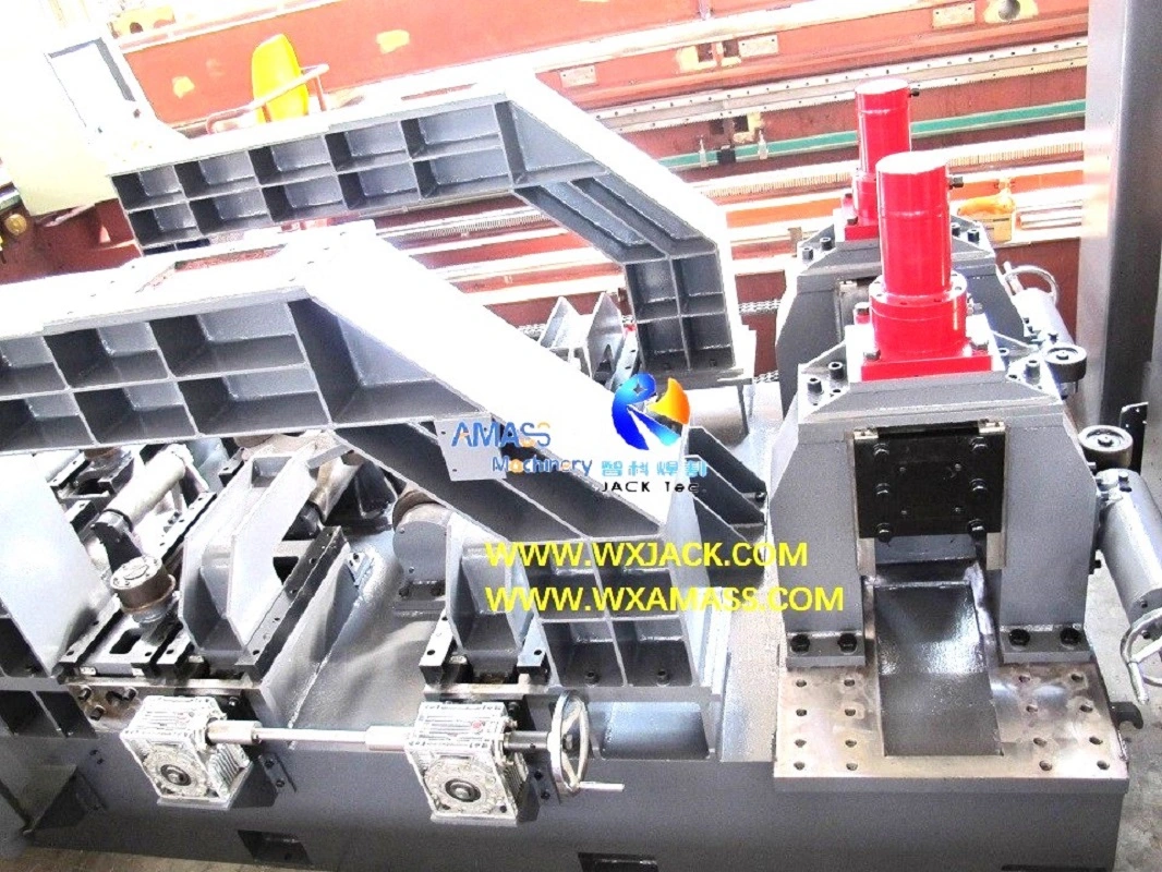 Steel Production Integral Function Assembly Welding Straightening T H Beam Fabrication Machine