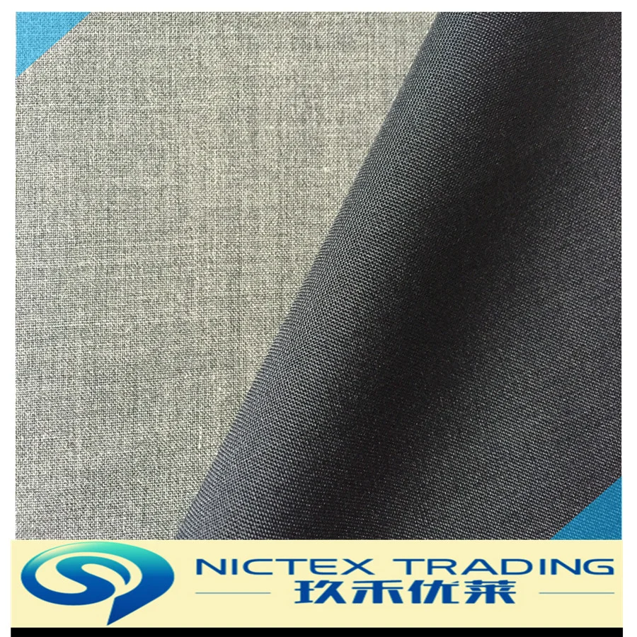 Worsted Wool/Silk Blend Fabric for Suiting