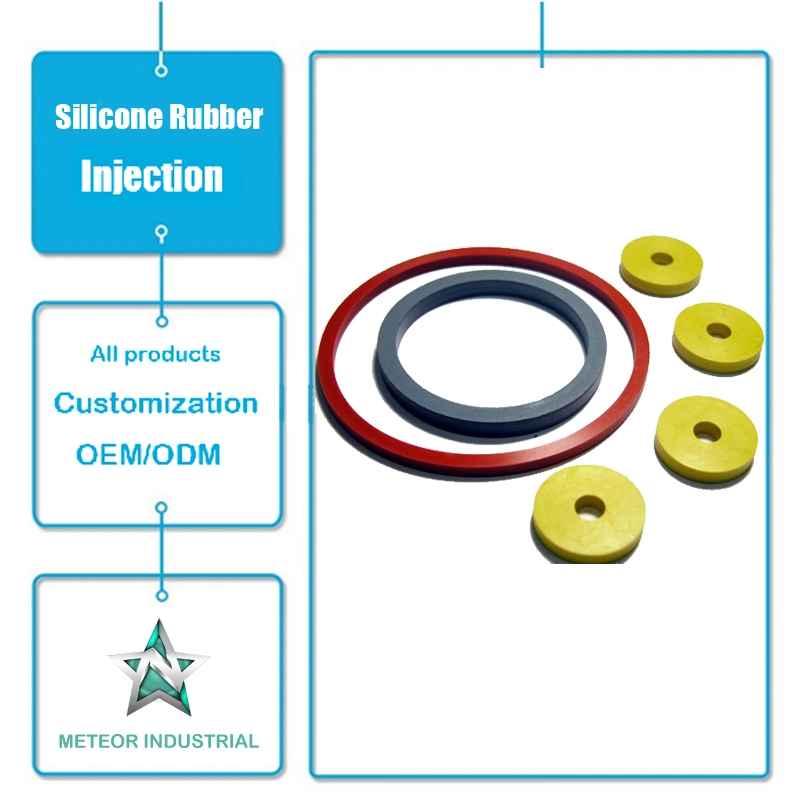 Customized Silicone Rubber Products Mechanical Equipment Silicone Seal Gasket Injection Mould