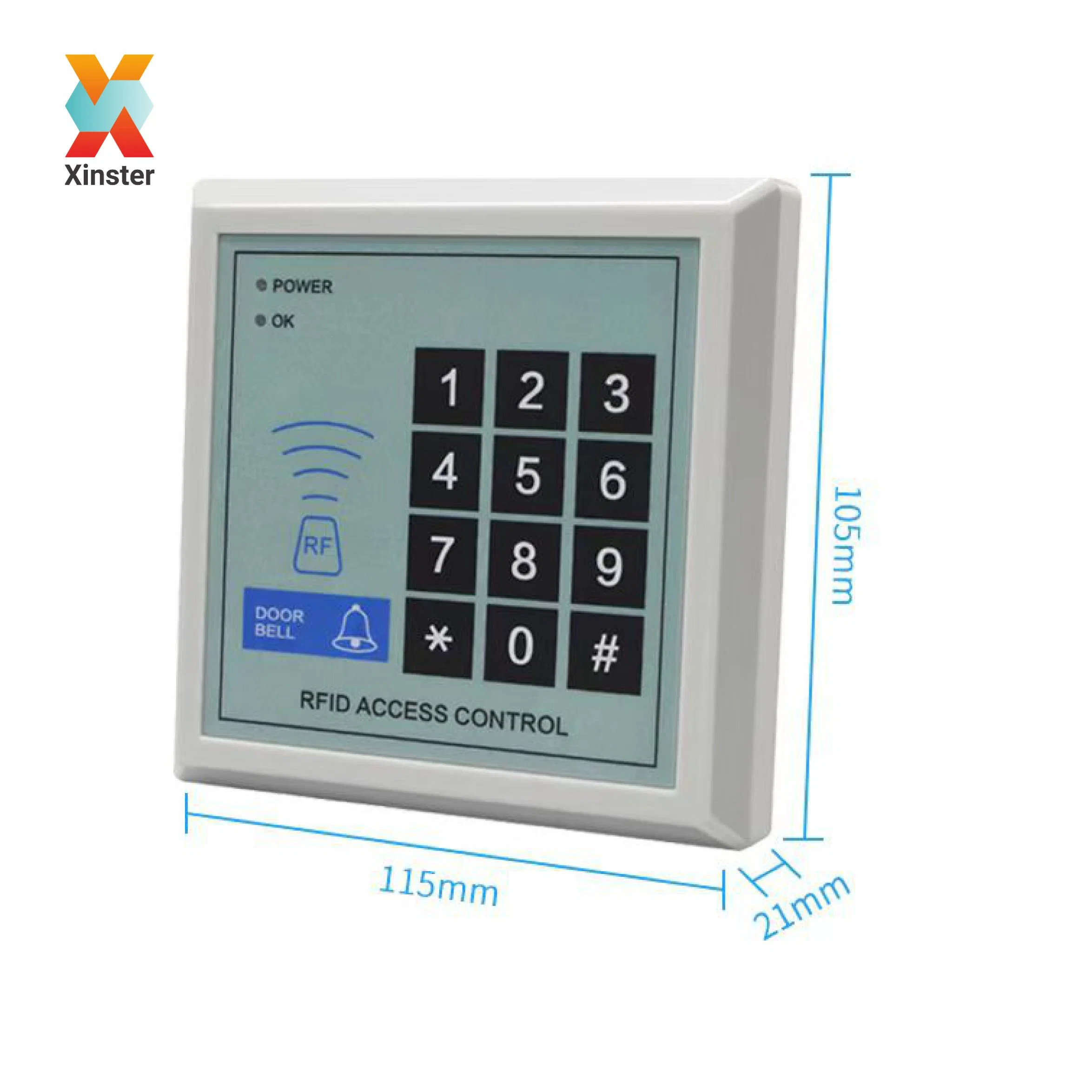 Biometric Fingerprint Door Access Control System with Keypad and Card Reader