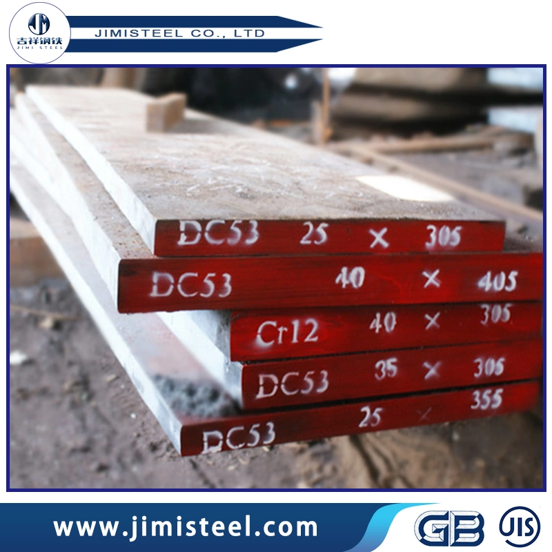 DC53/SKD11/1.2379/D2 Cold Work Steel for Blanking Cold Form Die Steel Plate Black Surface