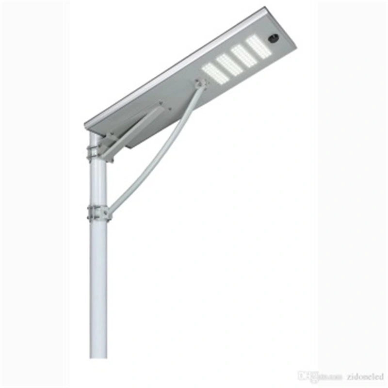 Hepu 30W 60W 80W Venda de Fábrica Tudo em Um Luz de Rua Solar LED Integrada/Luz Exterior 5 Anos de Garantia IP67 Fabricante Chinês