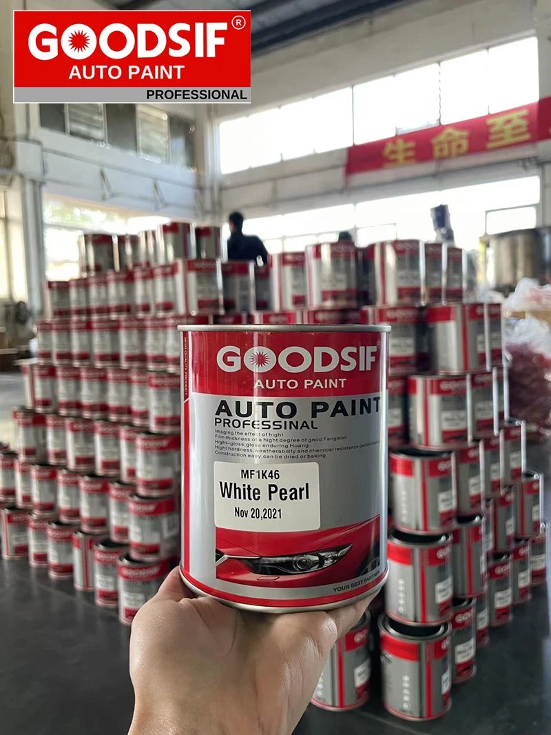 1K Metallic bunte Lack Acryl Automotive Paint für Auto Refinish Reparaturlack