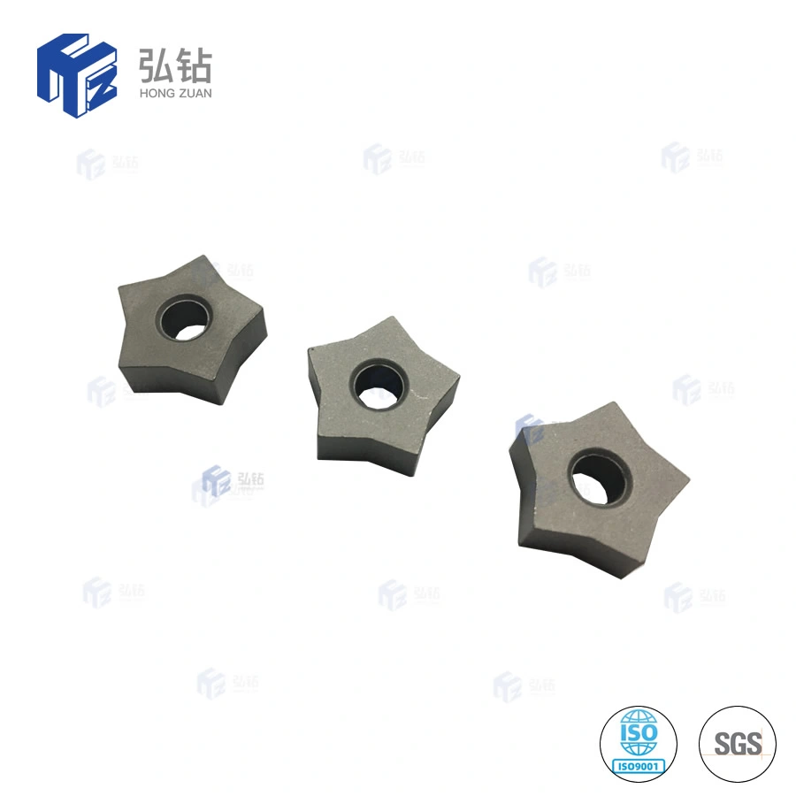 Star & Square Shape Tungsten Carbide Tips for Chain Saw Segments