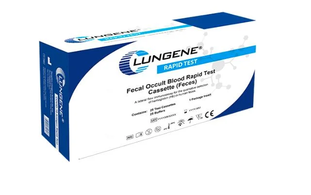 Clungene Brand Decal Occult Blood Fob Feces Rapid Test Kit