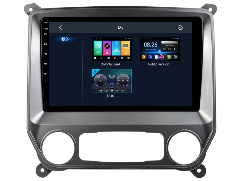 Witson Android 11 Autorradio für Chevrolet Silverado GMC Sierra 2014-2018 Ai Voice CarPlay Navigation WiFi GPS 2 DIN Auto Radio