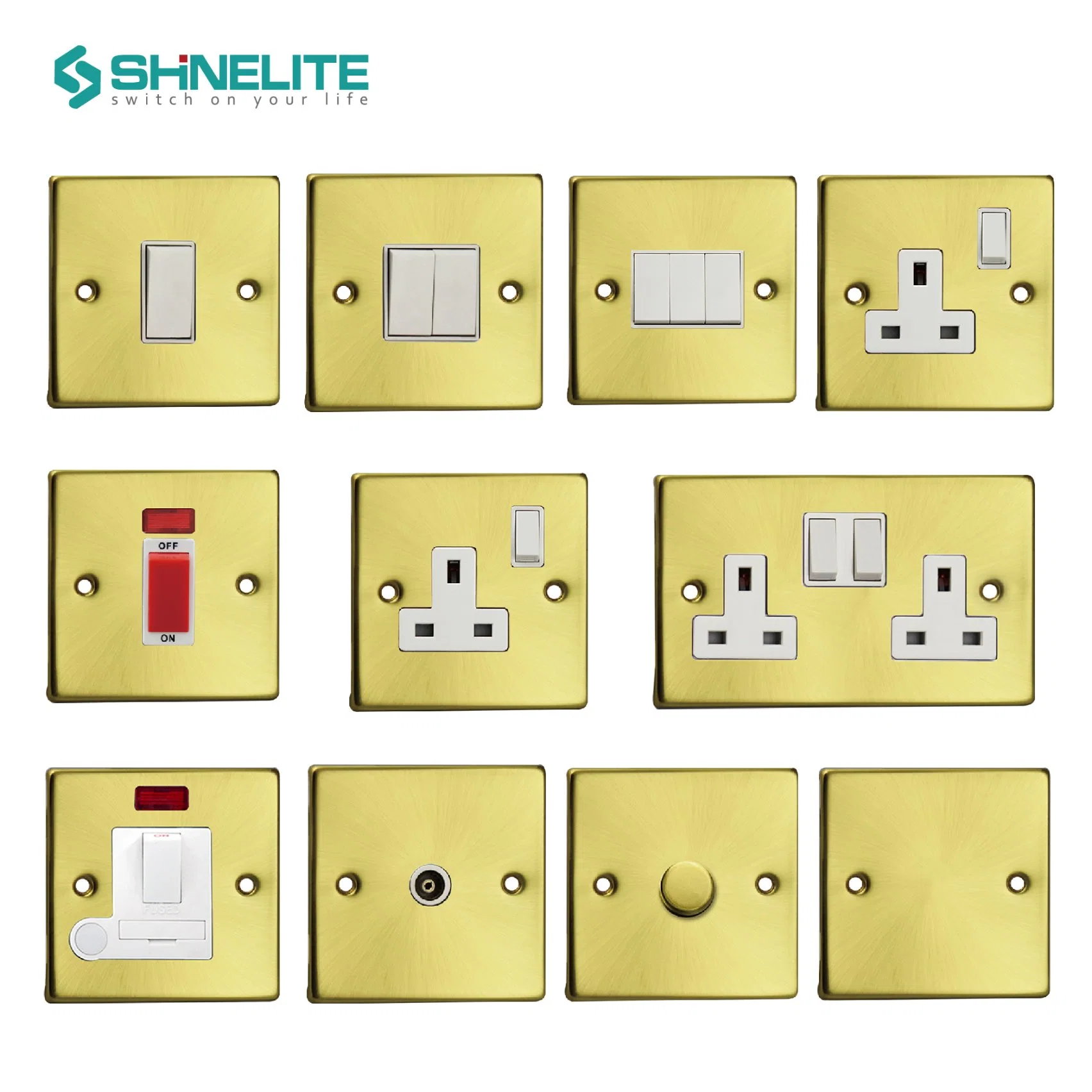Stainless Steel 1 Gang Telephone Socket with Ce
