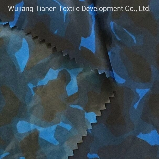 380t Nylon Taffeta Fabric with Transfer Printing