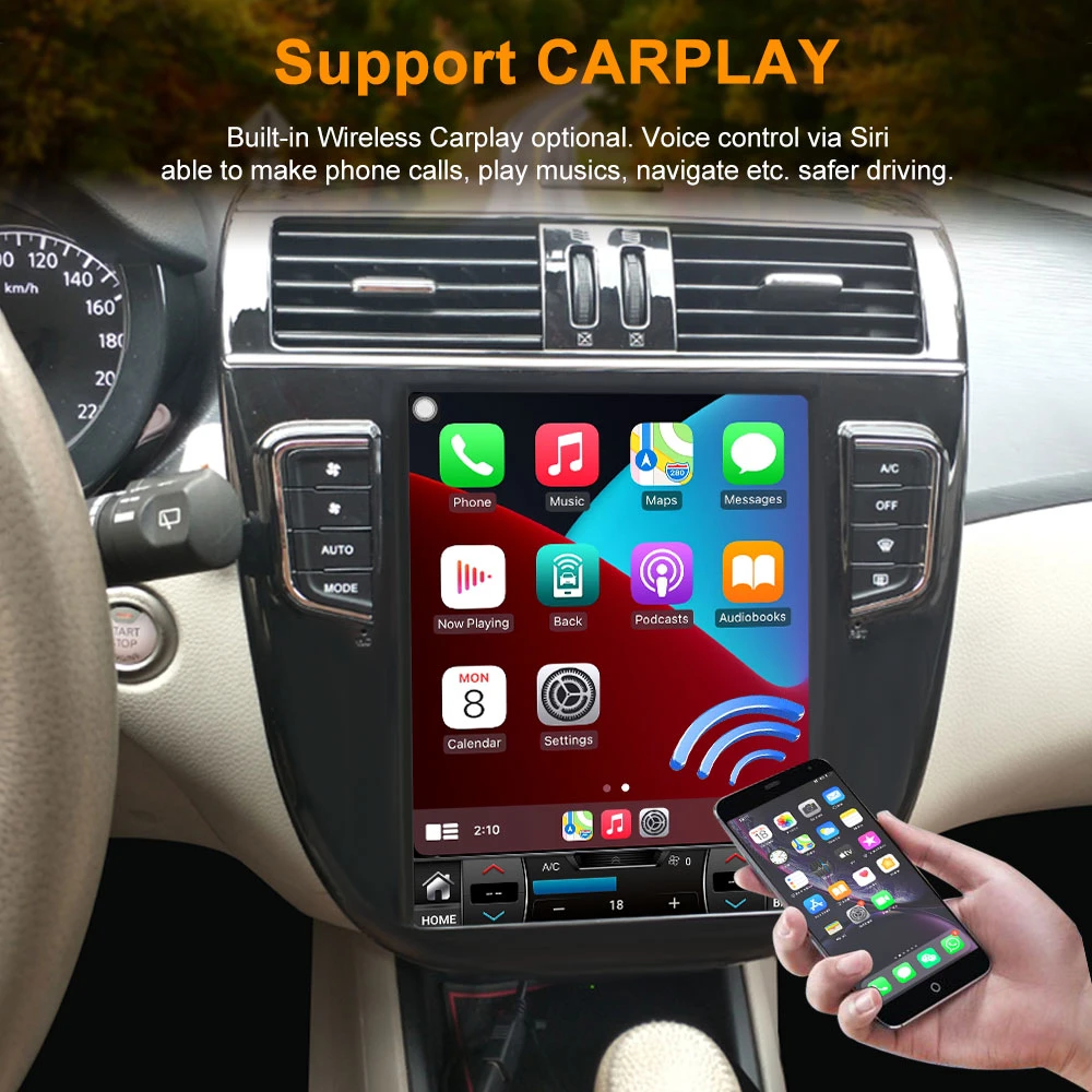 Auto Video für Nissan Tiida 2011 2012 2013 2014 2015 Android Auto Stereo Touch Vertikal Bildschirm Multimedia-Player