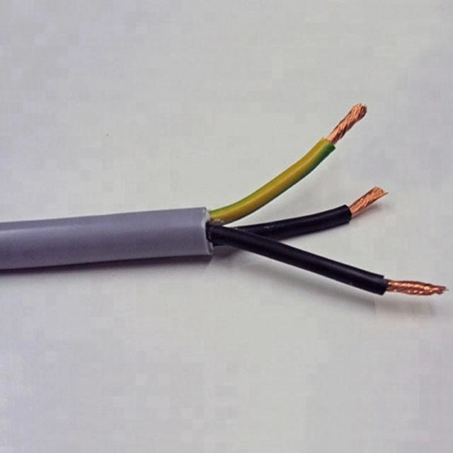 Flexible de 3 núcleos de 53 Cable Rvv IEC 227