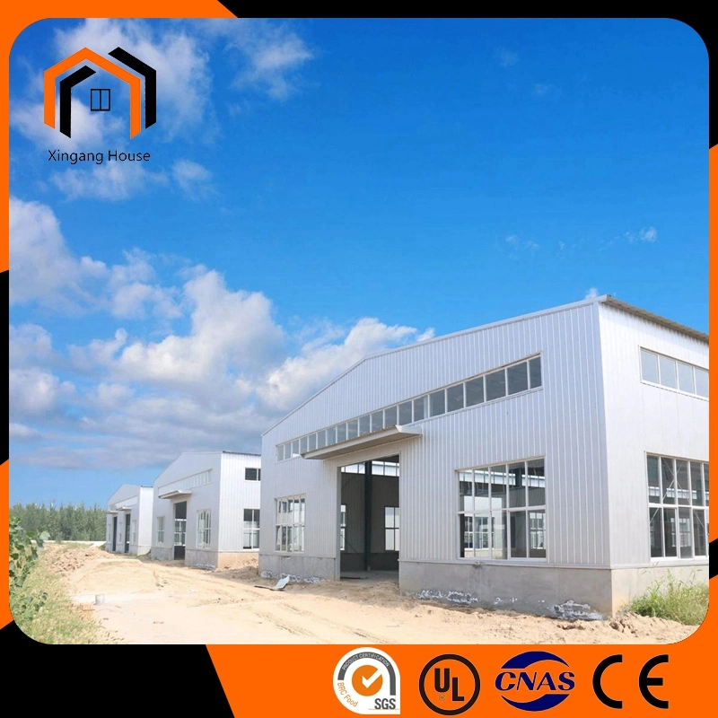 Factory ISO, CE Steel Structure Warehouse Poultry Farm House H Beam Prefab Building